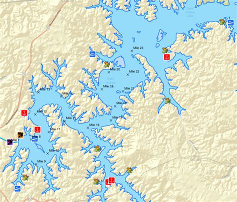 Training and certification options for MAP Map Of Dale Hollow Lake